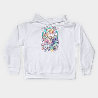 Bloom Wild: Celebrating Diversity in Nature Kids Hoodie